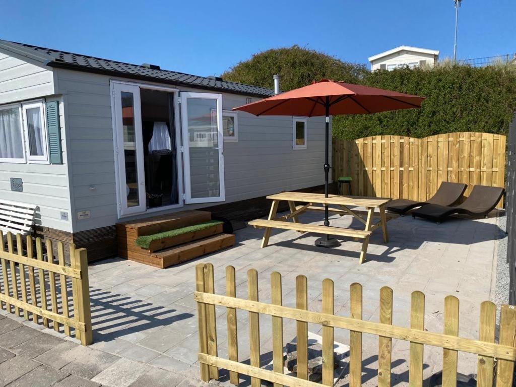 Luxe Chalet Op Camping Duindoorn, Ijmuiden Aan Zee, In De Buurt Van F1 Circuit Zandvoort En Bloemendaal Op Loopafstand Strand Eksteriør bilde