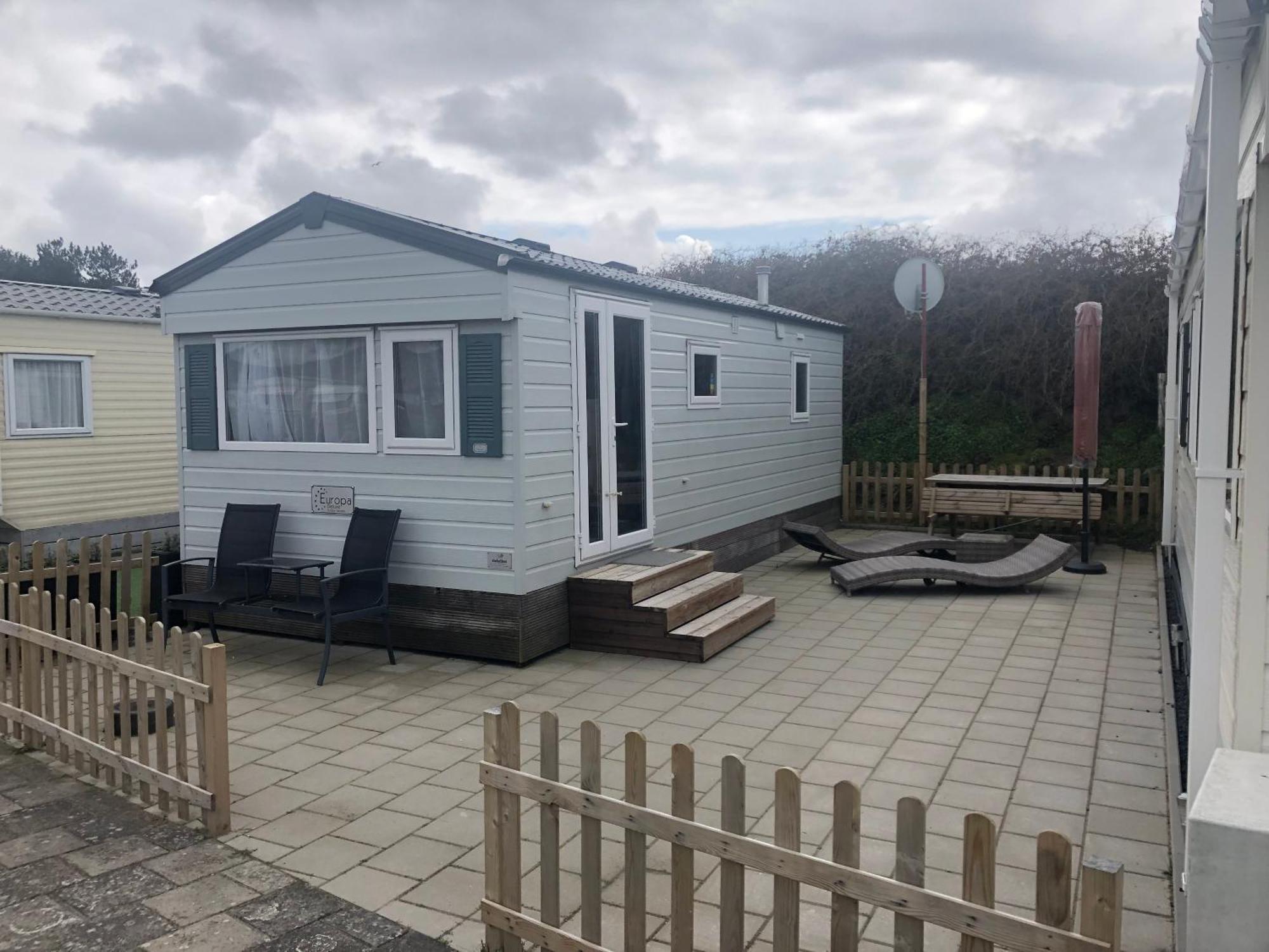 Luxe Chalet Op Camping Duindoorn, Ijmuiden Aan Zee, In De Buurt Van F1 Circuit Zandvoort En Bloemendaal Op Loopafstand Strand Eksteriør bilde